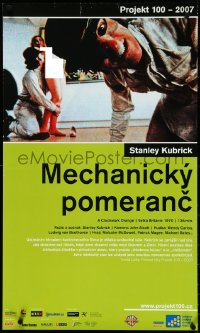 4w0575 CLOCKWORK ORANGE Czech 20x33 R2007 Stanley Kubrick, Malcolm McDowell, Adrienne Corri!