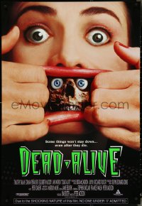 4w0784 DEAD ALIVE 1sh 1992 Peter Jackson gore-fest, some things won't stay down!