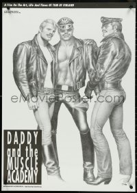4w0613 DADDY & THE MUSCLE ACADEMY German 1992 artwork by Tom of Finland!