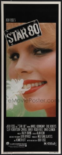4w0217 STAR 80 insert 1984 Mariel Hemingway as Playboy Playmate of the Year Dorothy Stratten!