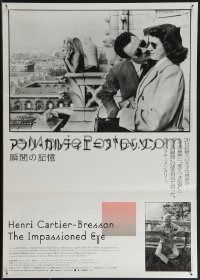 4w0433 HENRI CARTIER-BRESSON: THE IMPASSIONED EYE Japanese 2006 great image on balcony w/ gargoyles!