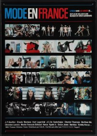 4w0450 MODE IN FRANCE Japanese 1985 Jean-Paul Gaultier, William Klein French fashion documentary!