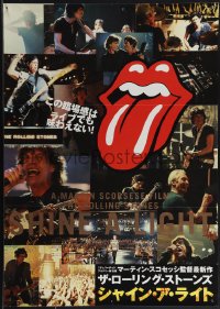 4w0472 SHINE A LIGHT Japanese 2008 Scorsese's Rolling Stones documentary, different & ultra rare!