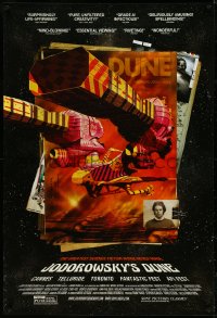4w0871 JODOROWSKY'S DUNE 1sh 2013 documentary about failed attempt at a 15 hour long Dune!
