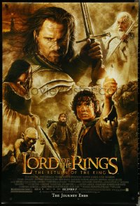 4w0896 LORD OF THE RINGS: THE RETURN OF THE KING recalled style advance DS 1sh 2003 different!