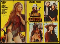 4w0011 HANNIE CAULDER Pakistani 1972 sexiest cowgirl Raquel Welch, Elam, Culp, Borgnine, ultra rare!