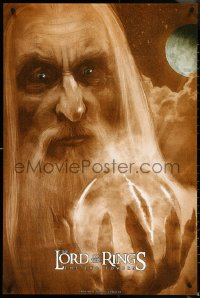 4w0061 LORD OF THE RINGS: THE TWO TOWERS #101/150 24x36 art print 2019 Richard Hilliard, regular!