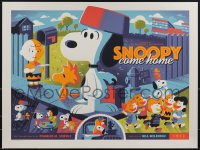 4w0280 SNOOPY COME HOME #196/280 18x24 art print 2016 art by Tom Whalen, regular edition!