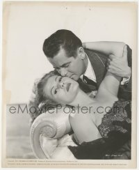 4y1139 AFFAIR IN TRINIDAD 8.25x10 still 1952 best close up of sexiest Rita Hayworth & Glenn Ford!
