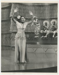 4y1150 BROADWAY RHYTHM 7.75x10 still 1944 sexy Lena Horne in the Brazilian Boogie Woogie number!