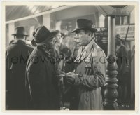 4y0273 CASABLANCA 8.25x10 still 1942 distraught Humphrey Bogart with Dooley Wilson gets stood up!