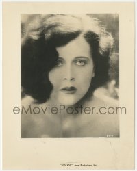 4y1172 ECSTASY 8x10.25 still R1939 nude head & shoulders close up of pensive young Hedy Lamarr!