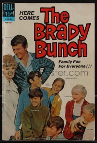 4y0285 BRADY BUNCH #1 comic book February 1970 family fun for everyone, first issue!