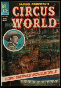 4y0286 CIRCUS WORLD #411 comic book September-November 1964 based on the John Wayne movie!