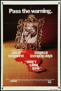 4y0779 DON'T LOOK NOW 1sh 1974 Julie Christie, Donald Sutherland, directed by Nicolas Roeg!