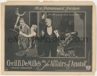 4y0524 AFFAIRS OF ANATOL LC 1921 man tells Wallace Reid to smash paid for stuff, Cecil B. DeMille!