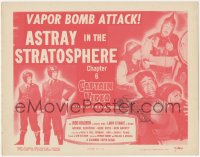 4y0451 CAPTAIN VIDEO: MASTER OF THE STRATOSPHERE chapter 6 TC 1951 Astray in the Stratosphere, serial