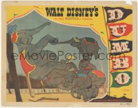 4y0545 DUMBO LC 1941 Disney cartoon, elephants performing in the Biggest Little Show on Earth, rare!