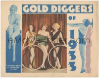 4y0222 GOLD DIGGERS OF 1933 LC 1933 sexy pre-Code showgirls barely dressed, Busby Berkeley, rare!