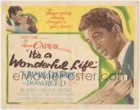 4y0205 IT'S A WONDERFUL LIFE TC 1946 James Stewart, Donna Reed, Frank Capra holiday classic!