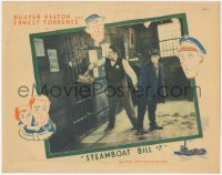 4y0241 STEAMBOAT BILL JR LC 1928 Buster Keaton smuggles escape weapon to his dad in jail, very rare!