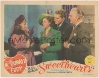4y0587 SWEETHEARTS LC 1938 Jeanette MacDonald, Nelson Eddy & Frank Morgan corner Florence Rice, rare!