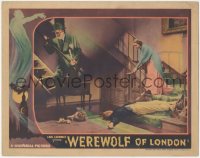 4y0248 WEREWOLF OF LONDON LC 1935 Valerie Hobson & Warner Oland by fallen monster & victim, rare!