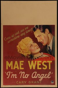 4y0072 I'M NO ANGEL WC 1933 Mae West tells Cary Grant to come up and see her sometime - any time!