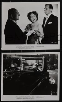 4y1379 SUNSET BOULEVARD 7 8x10 stills 1950 sexy Gloria Swanson, William Holden, Eric von Stroheim!