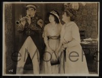 4y1420 THAT RAGTIME BAND 3 6.5x8.5 stills 1913 terrible band leader Sterling, Normand, ultra rare!