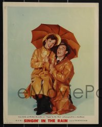4y0255 SINGIN' IN THE RAIN 8 photolobbies 1952 Gene Kelly, Debbie Reynolds, classic MGM musical!