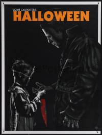 4z0804 HALLOWEEN #67/100 18x24 art print 2018 different Michael & bloody knife art by Kevin Thomas!