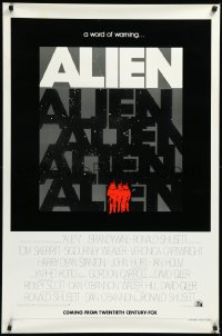4z0061 ALIEN teaser 1sh 1979 Ridley Scott classic, a word of warning, rare & very different image!