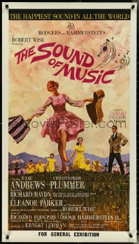 4z0359 SOUND OF MUSIC Aust special poster 1965 classic Howard Terpning art of Andrews & cast, rare!