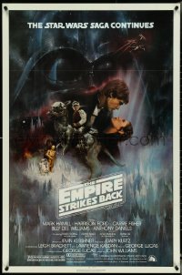 4z0941 EMPIRE STRIKES BACK NSS style 1sh 1980 classic Gone With The Wind style art by Roger Kastel!