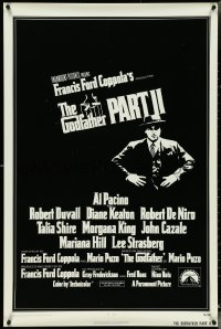 4z0963 GODFATHER PART II int'l 1sh 1974 Francis Ford Coppola classic crime sequel, Best Picture!