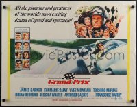 4z0584 GRAND PRIX 1/2sh 1967 Formula One race car driver James Garner, artwork by Howard Terpning!