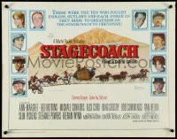 4z0640 STAGECOACH 1/2sh 1966 Ann-Margret, Red Buttons, Bing Crosby, great Norman Rockwell art!