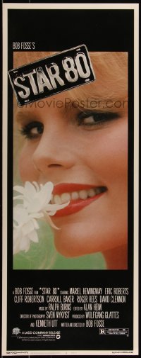 4z0243 STAR 80 insert 1984 Mariel Hemingway as Playboy Playmate of the Year Dorothy Stratten!