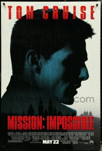 4z1034 MISSION IMPOSSIBLE advance DS 1sh 1996 Tom Cruise, Jon Voight, Brian De Palma directed!