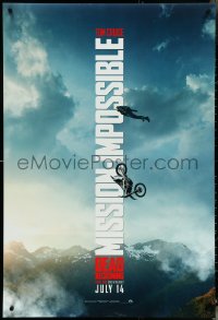 4z1036 MISSION: IMPOSSIBLE DEAD RECKONING PART ONE teaser DS 1sh 2023 Tom Cruise performing stunt!