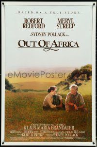 4z1046 OUT OF AFRICA 1sh 1985 Robert Redford & Meryl Streep, directed by Sydney Pollack!