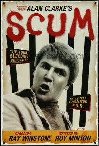 4z1084 SCUM 1sh R2017 completely different image of Ray Winstone, directed by Alan Clarke!