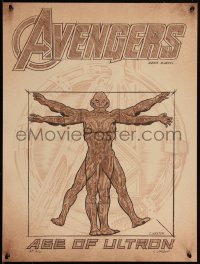 4z0793 AVENGERS: AGE OF ULTRON signed #6/10 artist's proof 18x24 art print 2015 by Chris Weston!