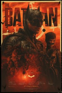 4z0676 BATMAN #40/150 24x36 art print 2022 Jake Kontou art, Vengeance variant edition!