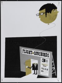 4z0865 FLIGHT OF THE CONCHORDS 18x24 art print 2009 cool art by Jesse LeDoux, Seattle!