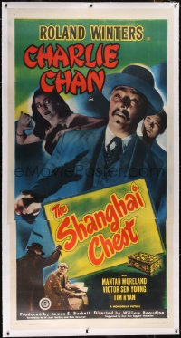 5a0050 SHANGHAI CHEST linen 3sh 1948 Roland Winters as Charlie Chan, Victor Sen Yung, ultra rare!