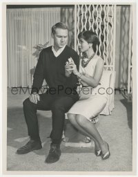 5b1735 ALFRED HITCHCOCK PRESENTS TV 7x9 still 1960 Steve McQueen & wife co-star in classic episode!