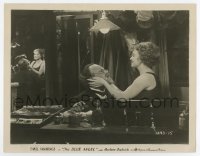 5b1759 BLUE ANGEL 8x10.25 still 1930 Marlene Dietrich sitting on bewildered Emil Jannings' lap!