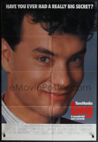 5b0943 BIG int'l 1sh 1988 great close-up of Tom Hanks who has a really big secret!